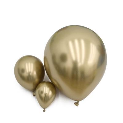 China 5/10/18/36 Inch Gold Silver Latex Balloons Party Metal Balloons Chrome Metal Arch Decoration Party Balloons for sale