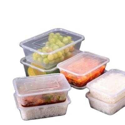 China Eco-friendly Disposable Transparent Disposable Plastic Quality Guaranteed Food Box With Lid For Fast Food for sale