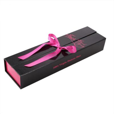 China Recycled False Eyelash Box Custom Box Materials Factory Wig Rectangular Gift Box for sale