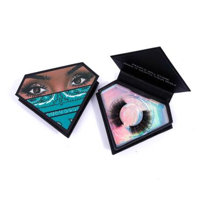 China Recycled Materials Multi-specification Eyelash Packaging Case Cosmetic Box Inside Collection Box for sale