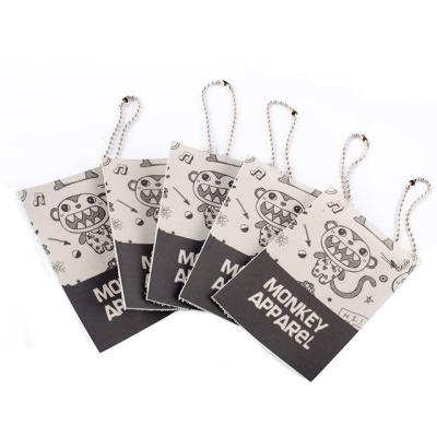 China Viable Custom Design Retail Apparel Tag, Promotional Sale Hang Tags, Craft Christmas Paper Apparel Hang Tags for sale