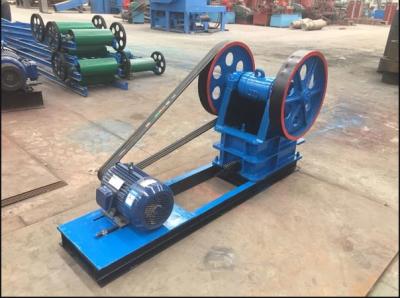 China Quarry Simple Structure Small Electric Rock Crusher , Portable Concrete Crusher For Sale for sale