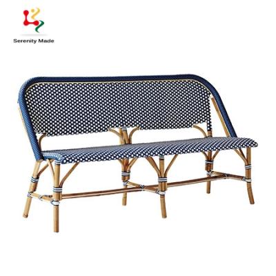 China Super Comfortable Durable Outdoor Furniture Aluminum Garden Rattan Garden Chair Patio Benches for sale