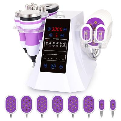 China Weight Loss New Arrival 6 in 1 Cavitation 2.0 40K Vacuum Slim Weight Loss Radio Frequency Beauty Machine for sale