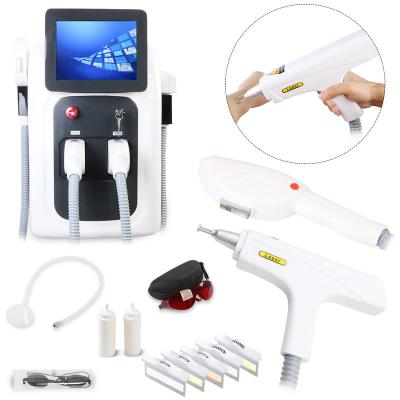 China MYCHWAY Hair Removal E-light YAG Laser Hair Removal YAG Laser Tattoo Removal Skin Rejuvenation Laser Beauty Salon Machine for sale