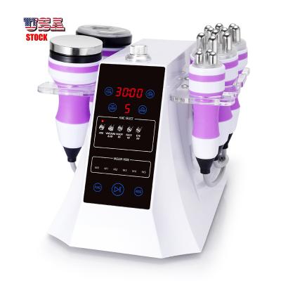 China Weight Loss US ACTIONS 5 in 1 Ultrasonic Cavitation Vacuum RF Body Slimming Skin Lifting Beauty Machine for sale