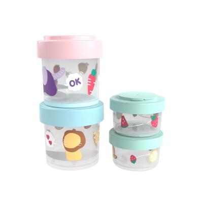 China BPA Free Usa Amazon Hot Selling Baby Product Food Storage Box Feeding container box salad Box for sale