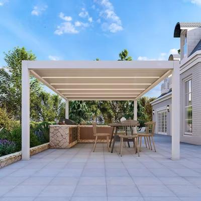 China Bioklima 3x4 3x3 Dachgarten aus Aluminium Pergola für Privatsphäre zu verkaufen