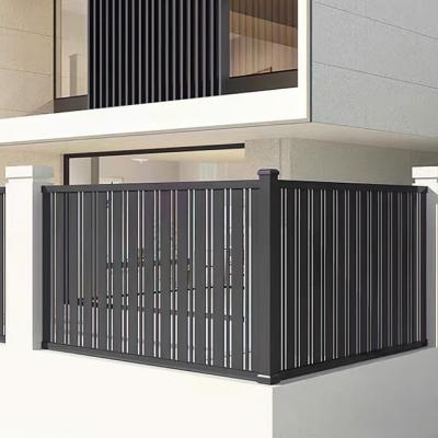 China Customizable Aluminum Fence With Wind Resistant Design For Security for sale