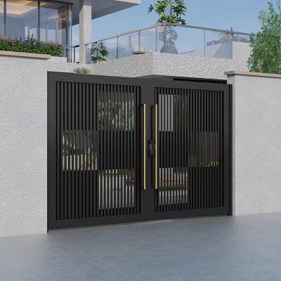 China External Aluminium Garden Side Gates For Chinese Square Aluminium Pedestrian Gate for sale