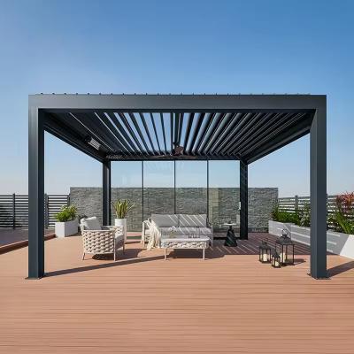 China Versatile Aluminiumbügel in verschiedenen Farben für Außenräume Aluminiumpergola mit Baldachin zu verkaufen