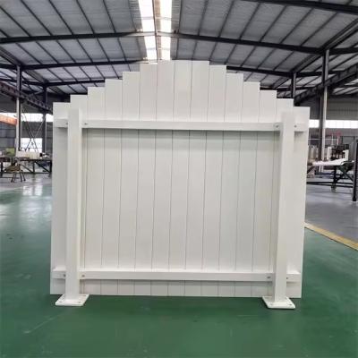 China Sports Barrier 5 Foot White Aluminum Fence Unassembled With Strong And Durable Structure for sale