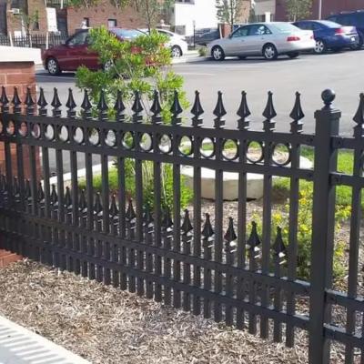 China Anodizing Powder Coating Wood Louvered Aluminum Fence With Repair Services And CE ISO/IS90001 for sale