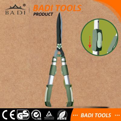 China Garden Anti-Slip Aluminum Handle Telescopic Long Handle Hedge Shear Pruner Shears for sale