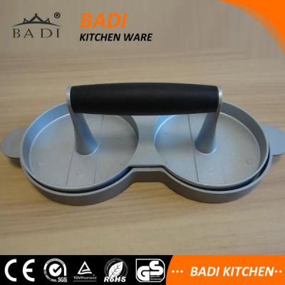 China Viable Double Burger Patty Maker For Grilling Even Cooked, Tasty Stuffed Foil Burgers Burger Sections For Grilling for sale