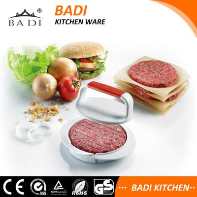 China Sustainable Plastic Burger Press 3 In 1 Burger Patties Maker Mold Non Stick BBQ Tools Great For Ground Beef/Stuffed Sliders/Sausage/Veggie for sale