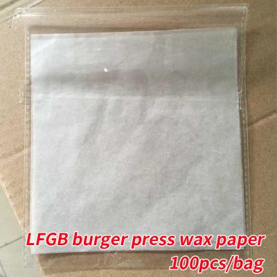 China Sustainable Plastic Burger Press 3 In 1 Burger Patties Maker Mold Non Stick BBQ Tools Wax Paper LFGB Standard for sale