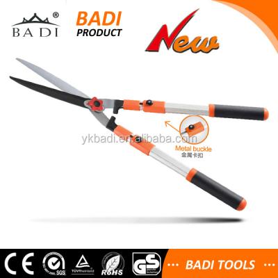 China BD-HS208 anti-slip yongkang handle telescopic aluminum garden pruning hedge shear for sale