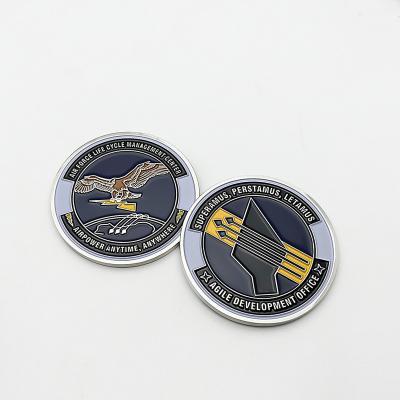 China Free Sample Wholesale Custom USA Air Force Metal Souvenir Personalized Military Challenge Coins for sale