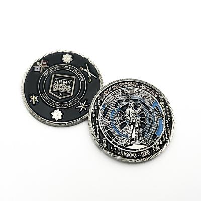 China USA Manufacturer No Min Metal Souvenir Cheap Army Metal Challenge Custom Military Coins for sale