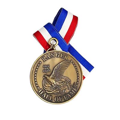 China High Quality Custom Made USA RANGER Antique Gold Medal for sale