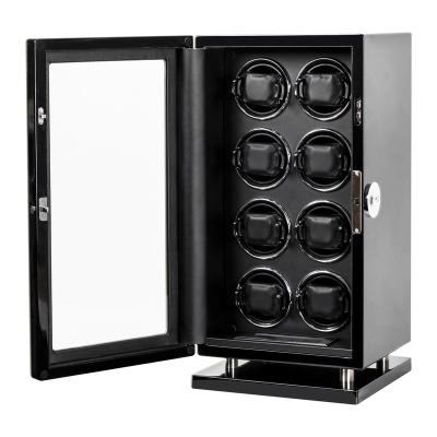 China High Grade Eco-friendly Logo High Quality Custom Automatic Security Safe Box With 8 Slots Eye Winder for sale