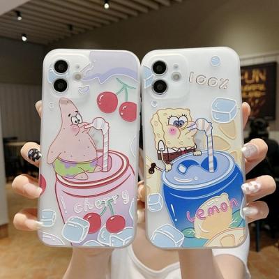 China Shockproof Cartoon Frosted TPU Case For Cell Phone Cover For Iphone12 12pro 12promax For Iphone 7 Iphone 8 plus XR Case for sale