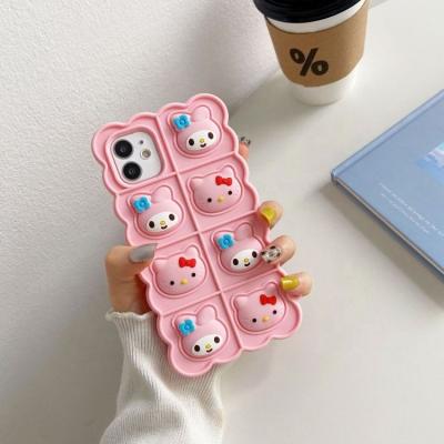 China Cheap Fashion Kitty TPU Silicon Shockproof Cute Soft Case For Iphone 13 Cellphone For Iphone11 11promax Iphone 6/7/8 plus Xr Xsmax for sale