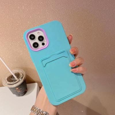 China Factory Supply Shockproof TPU Playing Luxury Eco-friendly Case 100% Anti-drop Cards Case Cover Mobile Phone Case For Iphone 11 11 pro for sale