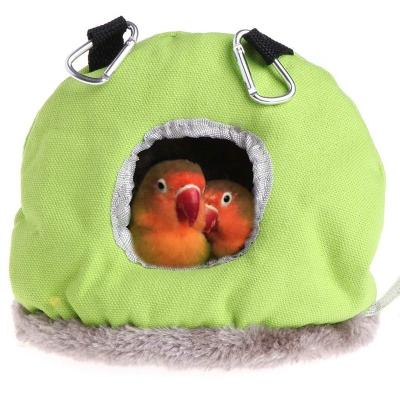 China Sustainable Warm Winter Plush Bird Nest Pet Hammock Bed for sale