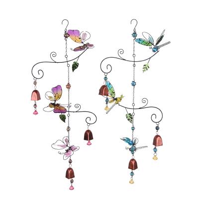 China Europe OEM Customized Butterfly Dragonfly Metal Wind Chime for sale