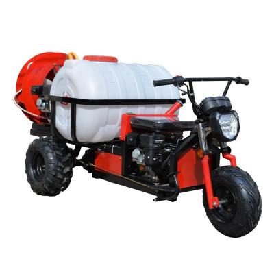 China Ride-on drive Hot selling Agricultural Machinery high productivity self-propelled tricycle ride-on air blowing orchard garden farm sprayer for sale