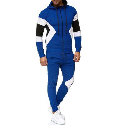 China QUICK DRY QUICK DRY Men's Casual Tracksuit Long Sleeve Full Zipper Running Jogging Sports Jacket And Pants for sale