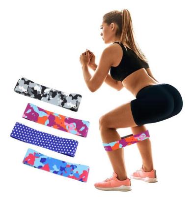 China Price Fitness Non-slip Stretch Belt Yoga Hips Tension Squat Sports Exercise Resistance Hip Circle Band Wholesale for sale