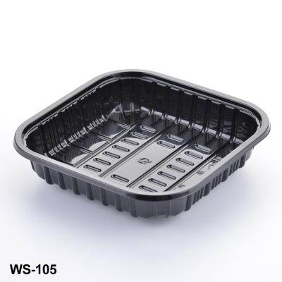 China Disposable Freezer Grinder Fresh Packaging pp Material Meat Display Tray For Refrigerated Product for sale