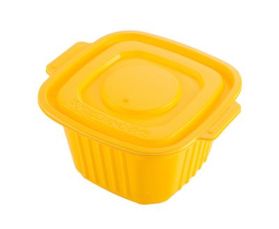 China New Self Heating Material Disposable Pot Container Instant Noodles Bento Box Food Packaging for sale