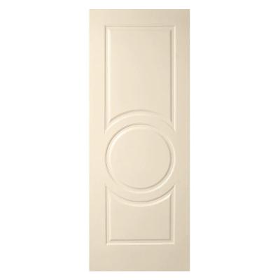 China Sound Insulation Interior Doors For Homes 6 Panel Interior Door White Bedroom Wood Door Designs for sale