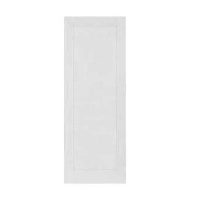 China Sound Insulation Premium Wood Core Solid Shaker Entry Door Single Interior Swing Doors Prehung For House for sale