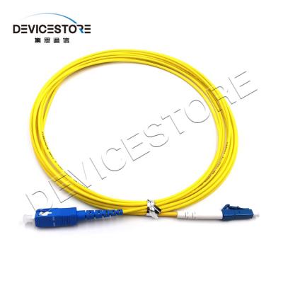 China 10m LC/UPC-LC/UPC Duplex MultiMode or Customized Fiber Optic Patch Cord Fiber Jumper for sale