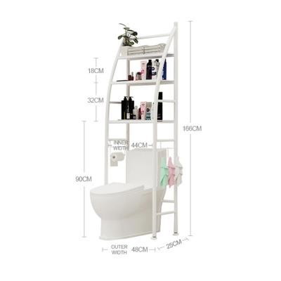 China Factory Direct Selling Adjustable Toilet Rack Sailboat Laundry Organization Viable Rack for sale