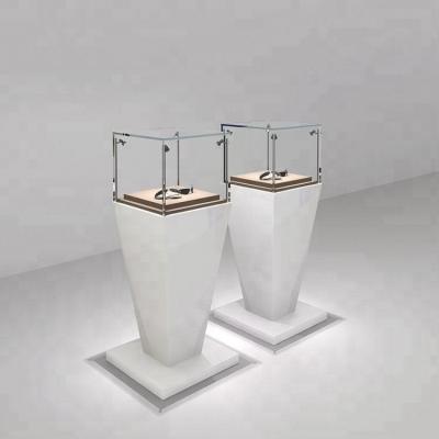 China Handmade Luxury Brand Lockable Jewelry Mall Display Showcase Glass Jewelry Shop Display Furniture For Jewelry DISP for sale