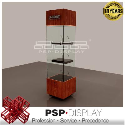 China Watch & High End Customized Eyeglass Display PSP-DISPLAY Design Watch Glass Display Cabinet, Watch Store Decoration for sale