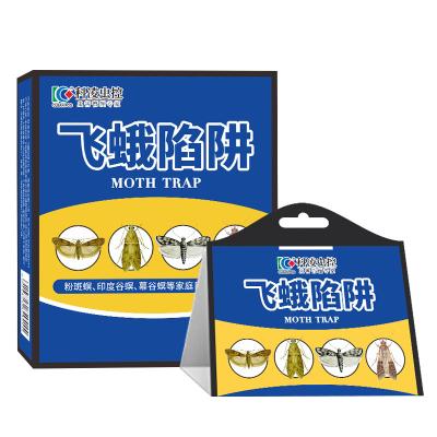 China Effective Pheromone Paper Delta Sticky Insect Glue For Pantry Cloth Moth moth pheromone trap en venta