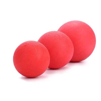 China Large Dog Toy With Elastic Bite Resistant Pet Ball Solid Rubber Dog Ball Viable Solid Training Game for sale