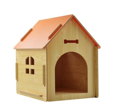 China Wholesale Foldable Wood Detachable Indoor Luxury Comfortable Dog Cat House from Viable Manufacturer for sale