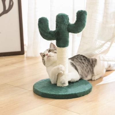 China Sustainable Cat Tree Furniture Scratching Post Cats with Cat Tree Natural Sisal for sale