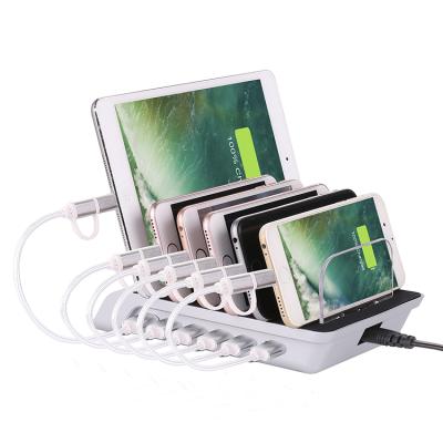 China 2021 New Arrivals Mobile Phone 2021 New Arrivals USB Multi Radio Stand 6 Left Mobile Cell Phone Outdoor Charging Station for sale