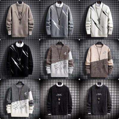 China 2023 High Quality Custom Mens Anti-pilling Sweater Pullover Vintage Knitted Sweater for sale