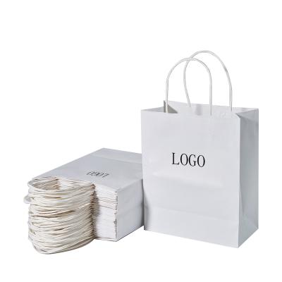 China Good Quality Recyclable Wholesale Custom Color Printed Kraft Paper Shopping Bag for sale