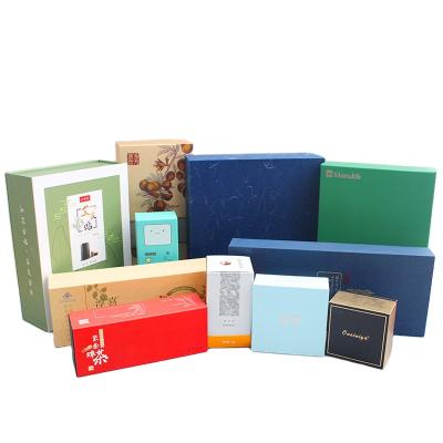 China Recycled Materials Custom Design Color Cardboard Box Cosmetic Gifts Paper Packaging Box Custom Logo Size Products Cardboard Packaging Box for sale